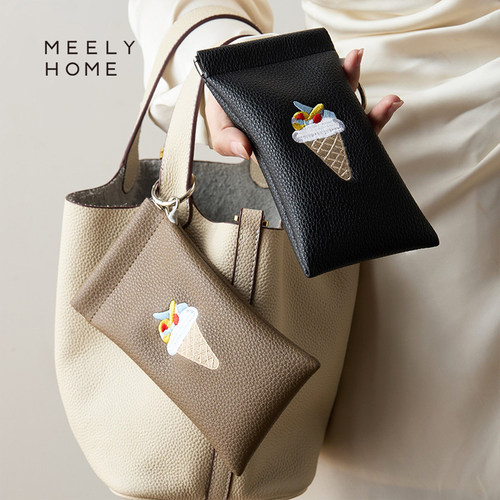 meelyhome眼镜收纳袋自动闭合