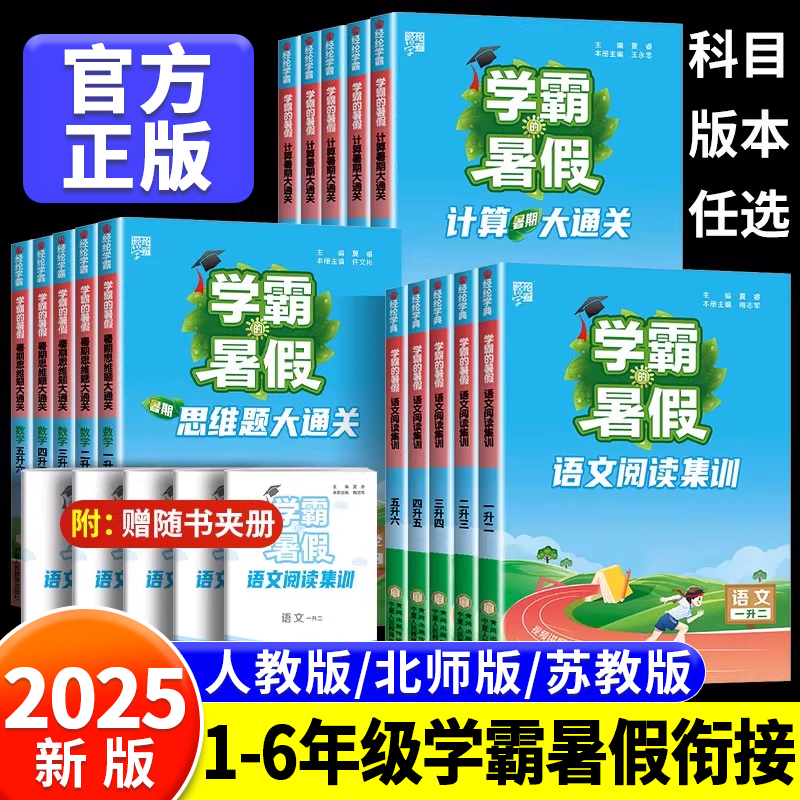 2025学霸的暑假衔接作业经纶学典