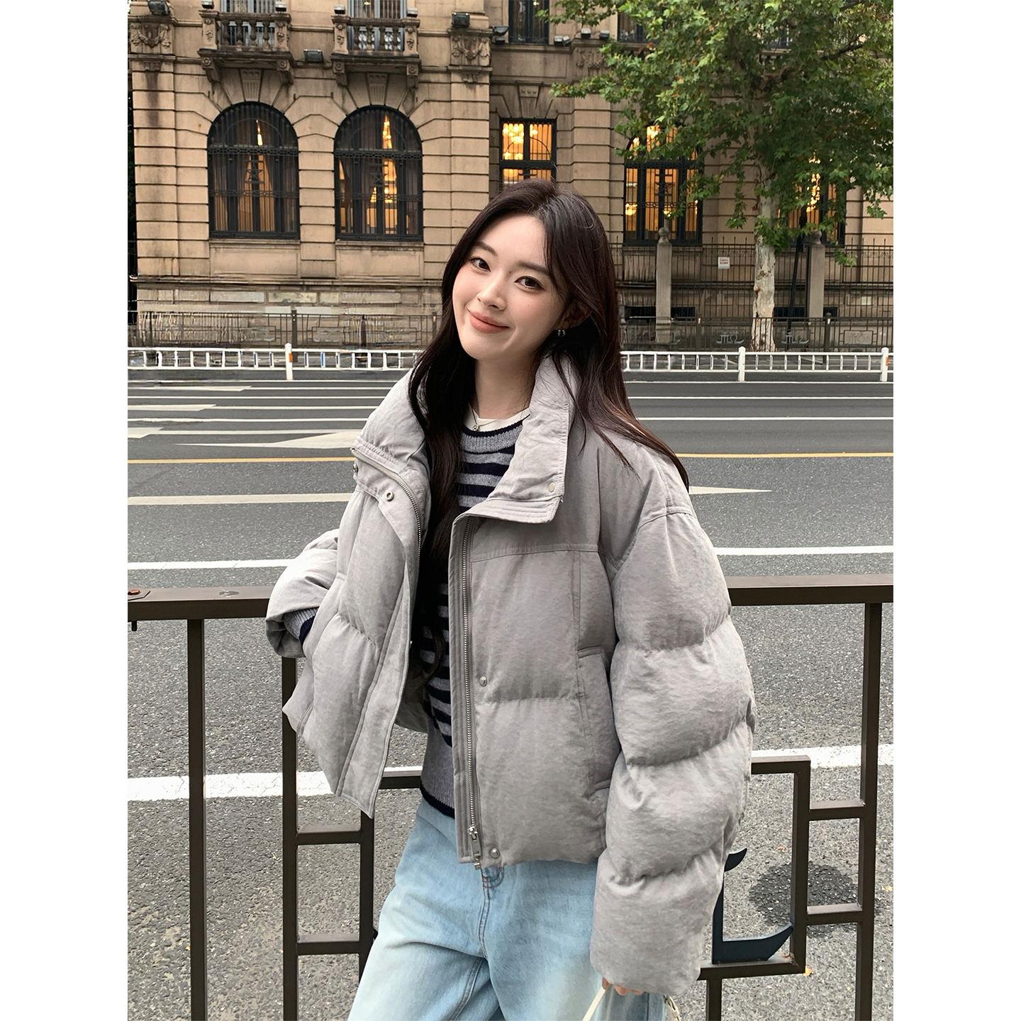 AAUStore鹅绒云朵泡芙羽绒服女