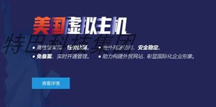 美国云服务器租用云虚拟主机租用网站建设