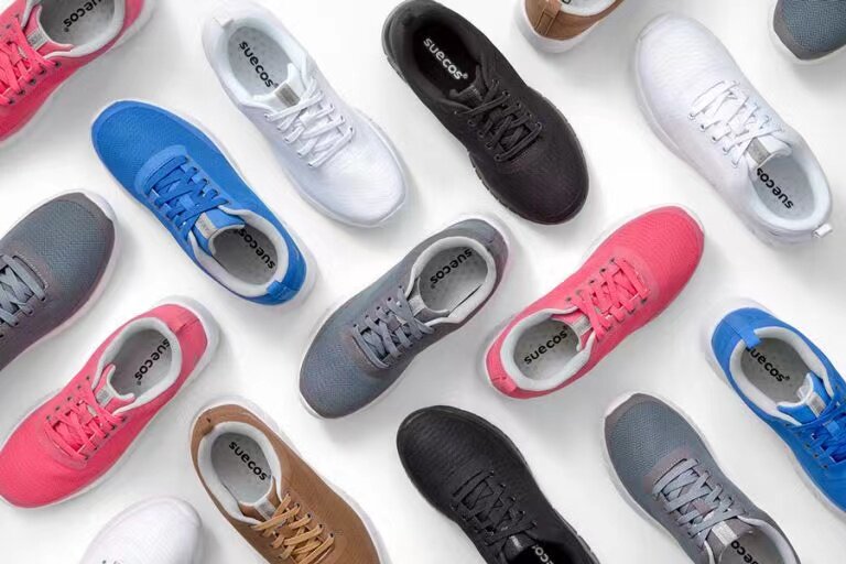 顺利外贸 出西班牙夏季新款运动鞋轻便舒适休闲鞋网面透气跑步鞋