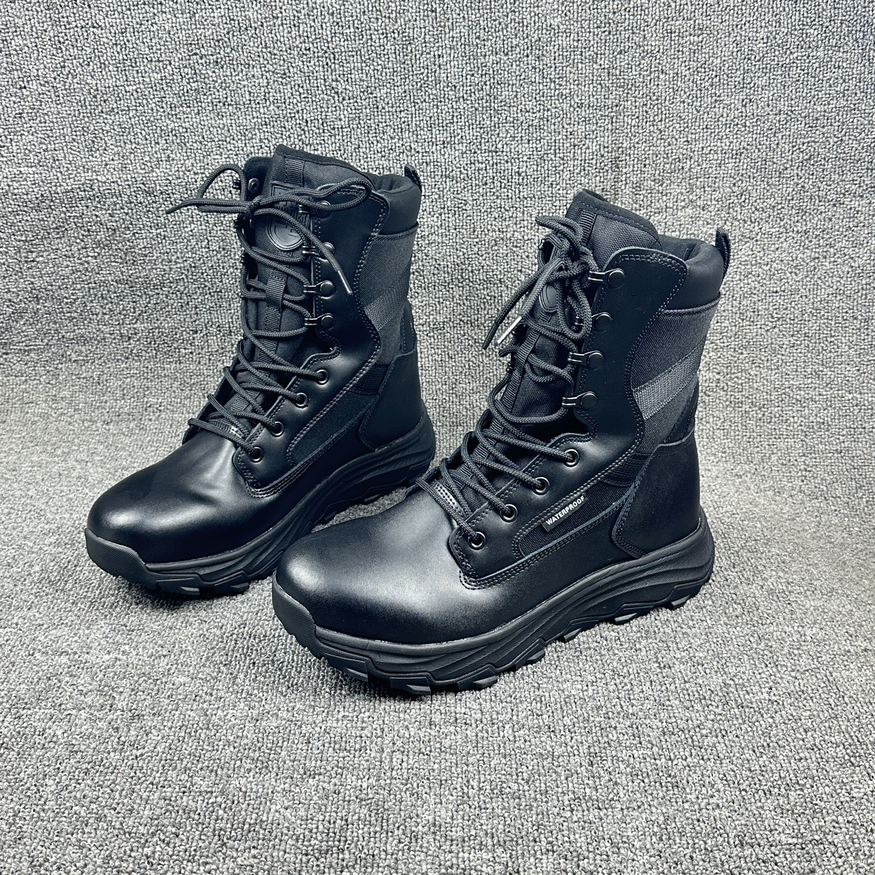 外贸尾货男女鞋防水休闲运动鞋真皮户外越野跑步鞋