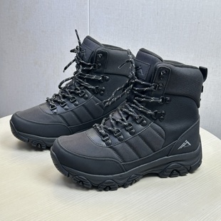 外贸出口尾货男鞋 带防滑抓防水雪地靴 轻便舒适休闲户外登山鞋