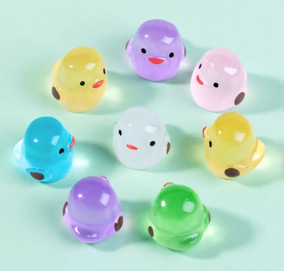 微景观创意卡通迷你小鸡摆件可爱桌面装饰品小动物儿童玩具小礼品