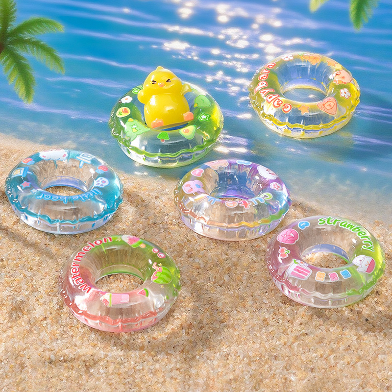 微景观手工造景小饰品游泳圈摆件