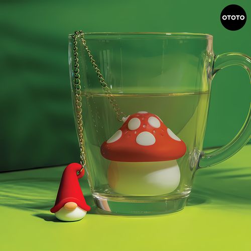 OTOTO蘑菇小矮人茶滤茶水分离