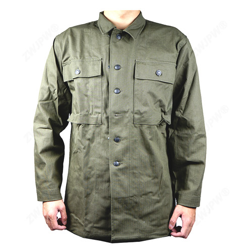 美式复古 HBT ARMY上衣外套复刻军事风休闲服复古 工装宽松