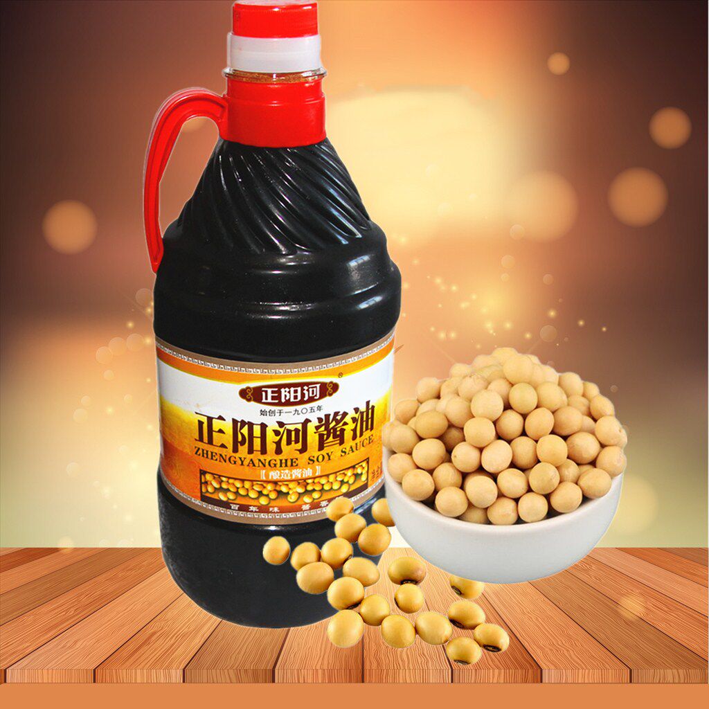哈尔滨正阳河酱油1.56l桶装东北非转大豆酿造传统老式特产包邮