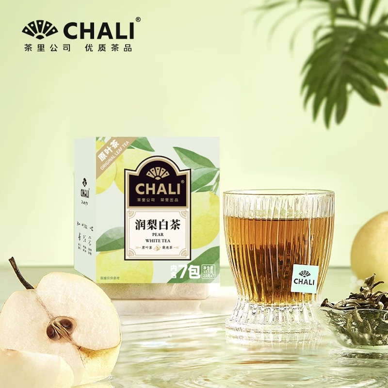 茶里chali润梨白茶袋泡茶