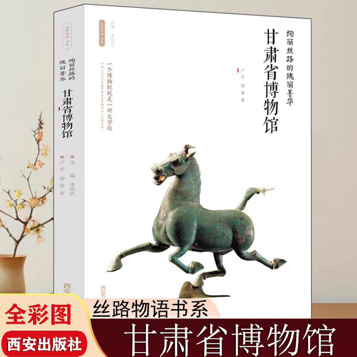 【现货正版】甘肃省博物馆 绚丽丝路的瑰丽菁华 丝路物语国之瑰宝文物考古知识敦煌博物馆麦积山石窟全国博物馆文物通识读本书籍