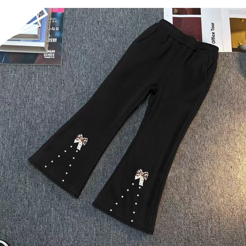 女童修身休闲喇叭裤女宝宝秋装