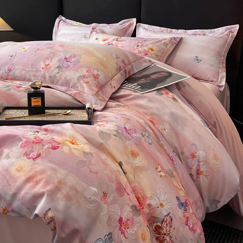 2025新款全棉加厚磨毛四件套