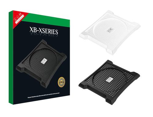 黑白XBOX Series X主机散热底座 XBOX SX竖立主机支架通风散热支