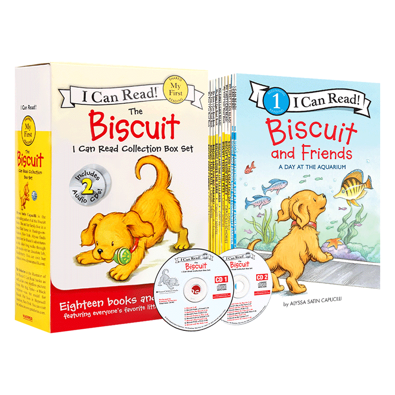 biscuit英文原版饼干狗绘本书