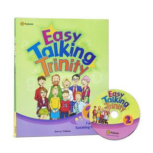 【进口直营】英文原版easy talking trinity 2级学生书少儿英语训练教材6-12岁麦克森圣三一日常口语专项小学初级入门强化练习训练