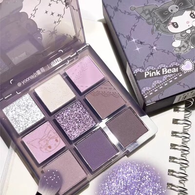 pinkbear眼影盘皮可熊九色眼影盘