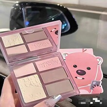 pinkbear皮可熊loopy眼影综合盘赞萌露比库洛米联名皮克熊