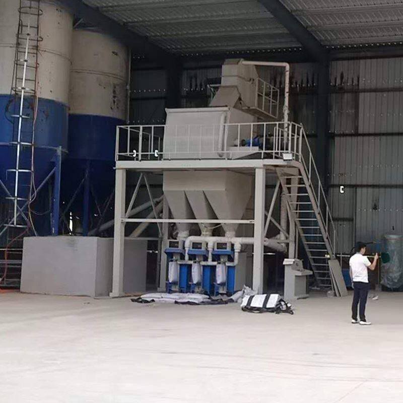 轻质抹灰石膏搅拌机自动配料干混砂浆搅拌站 建筑干粉砂浆生产线