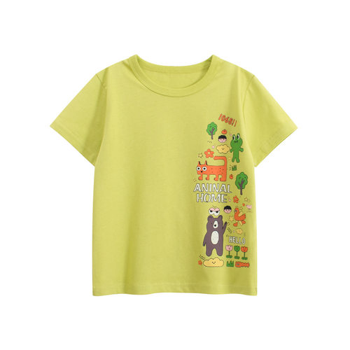 27home纯棉童装短袖T恤夏装女童