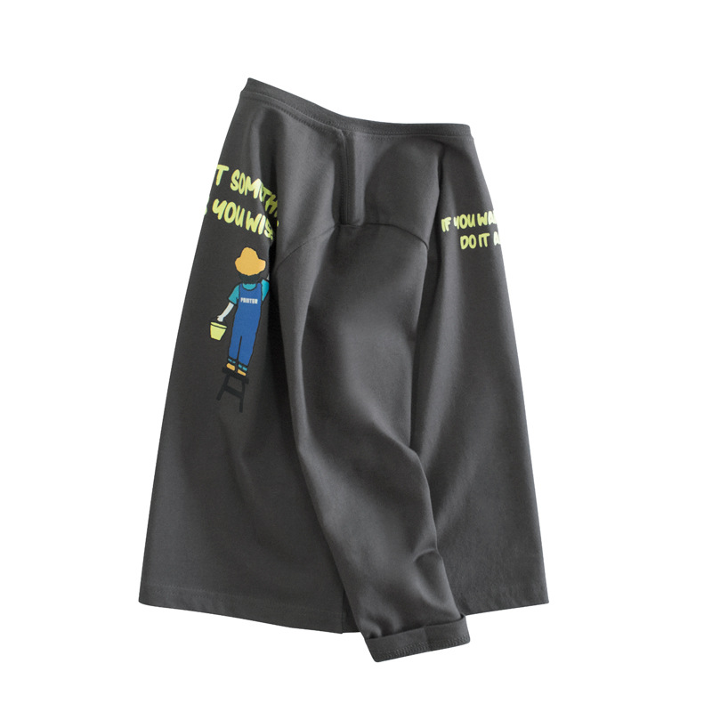 grrr长袖t恤童装潮牌韩版