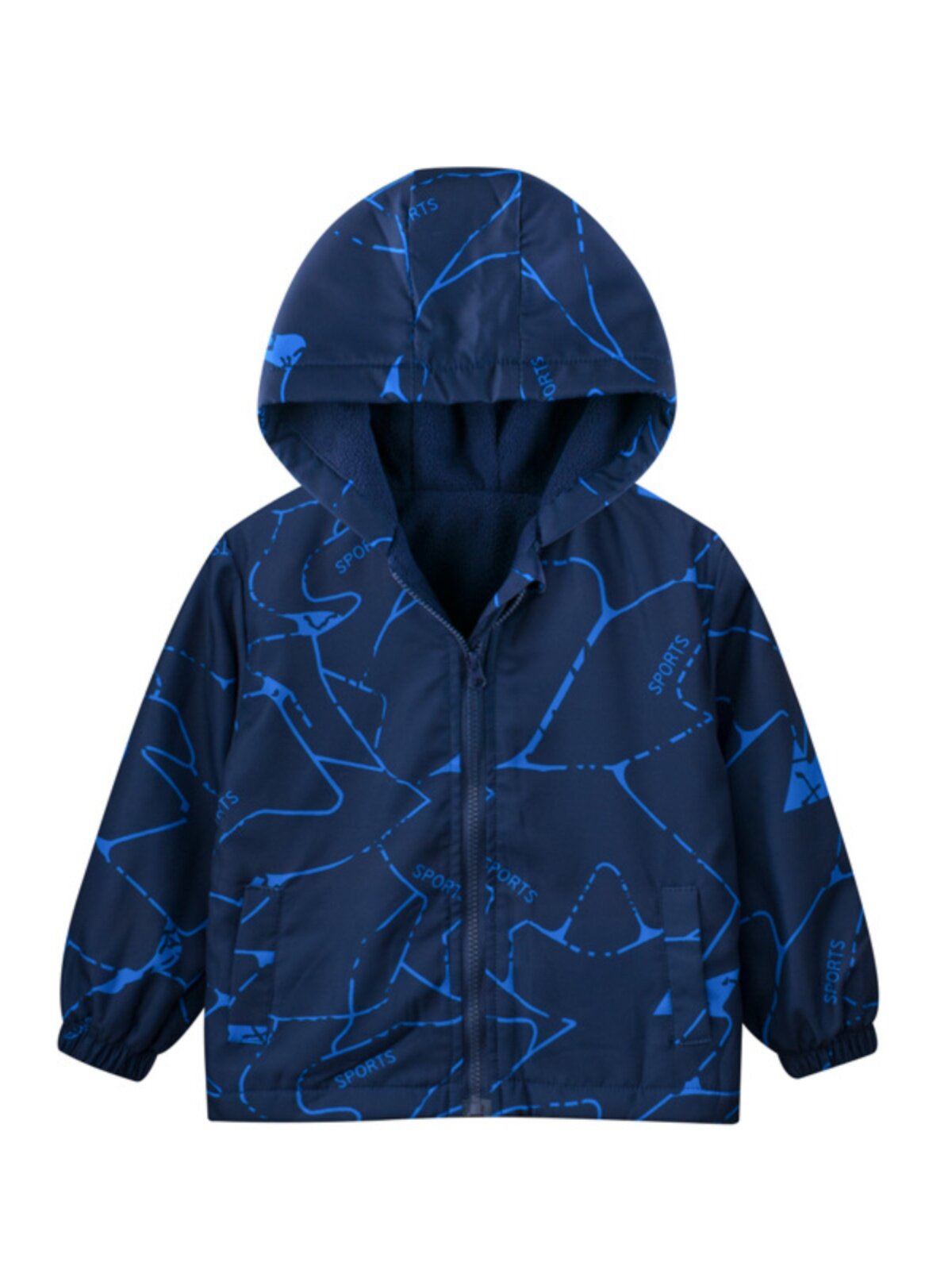 27 어린이 유행 가을 의류 아동 의류 가을 겨울 소년 캐주얼 재킷 어린이 후드 얇은 벨벳 스포츠 봄 가을 중소 어린이를위한