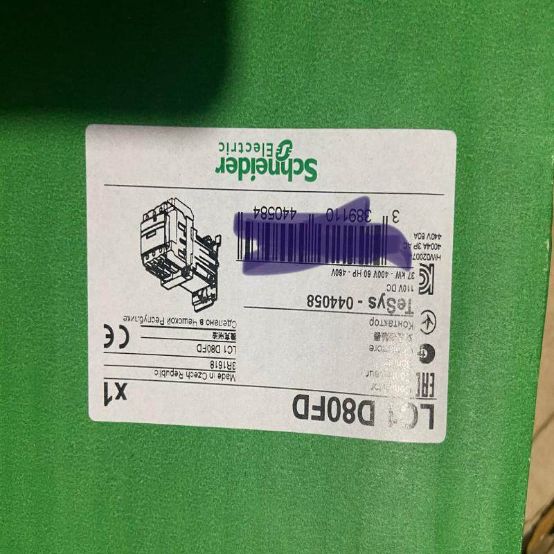 检测全新 原装施耐德直流线圈接触器LC1D80FD，一 咨询