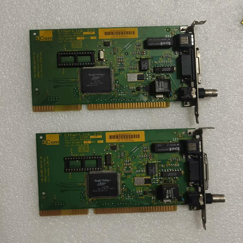 检测品牌及型号是3Com EtherLink III  咨询