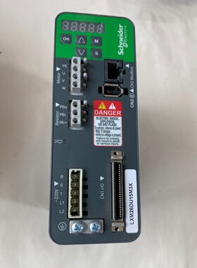 施耐德伺服控制器型号LXM26DU15M3X原装实物图议价 维修