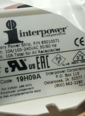 美国 interpower   工业插座议价 维修