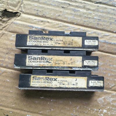 检测DD60HB160三社整流桥模块，二手拆机，实物拍 咨询