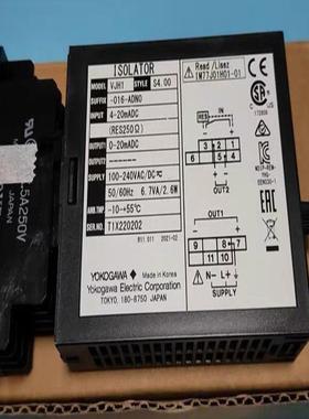 检测全新YOKOGAWA横河VJH1信号转换器SUFF 咨询