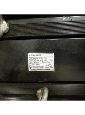安川AC伺服电机型号SGMRS-75A2A-YR21性能议价 维修