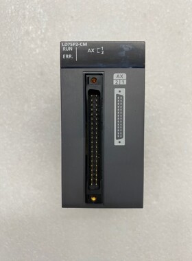 三菱可编程控制器型号LD75P2CM实物图拍摄成色如维修咨询