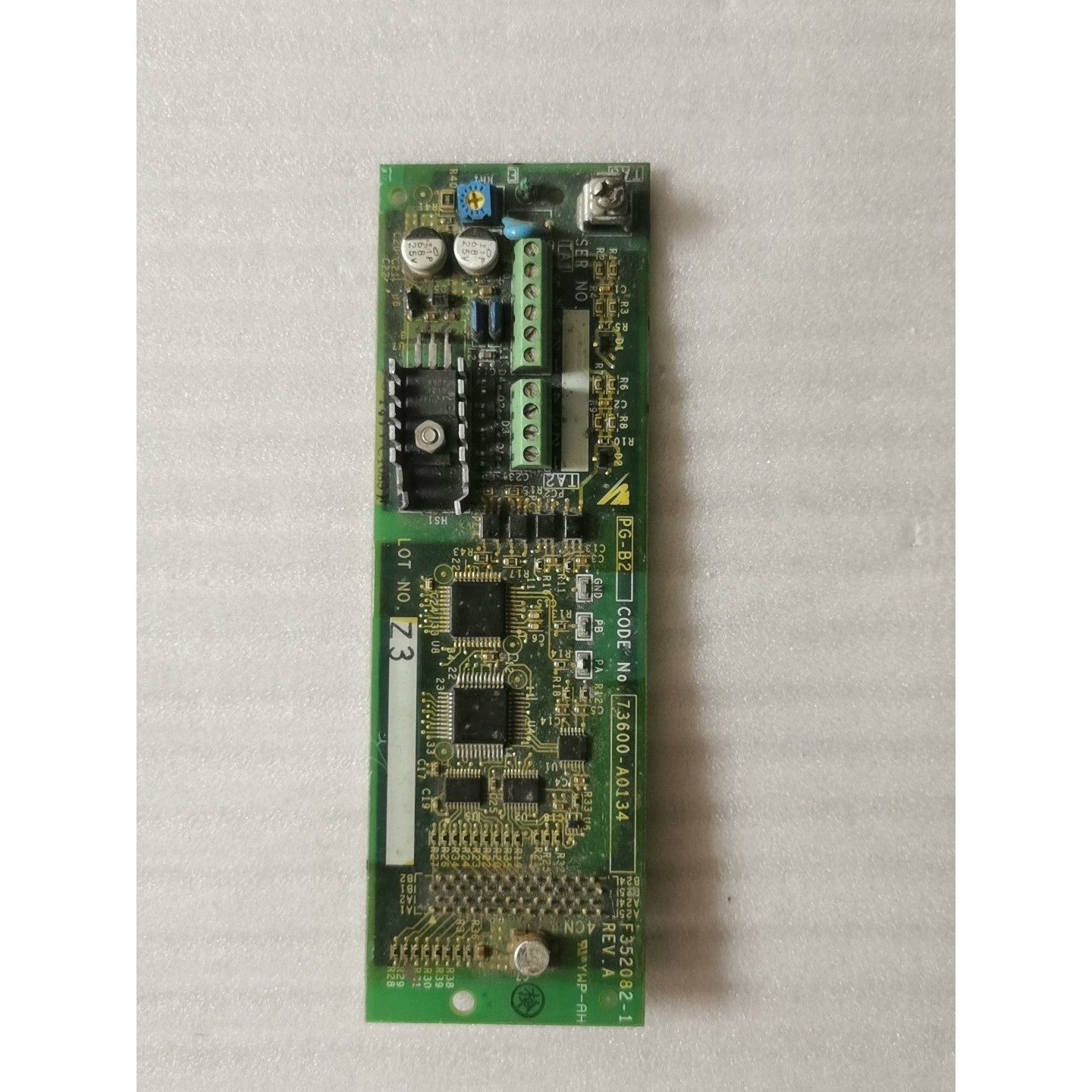 安川G7PG卡,PG-B2,REVA/B成色实拍,功能正备件议价