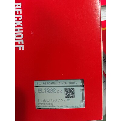 倍福模块EL1262-0050 备件议价