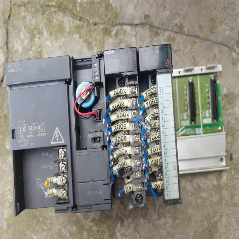 检测拆机三菱Q00J CPU 模块QX40   QY1 咨询