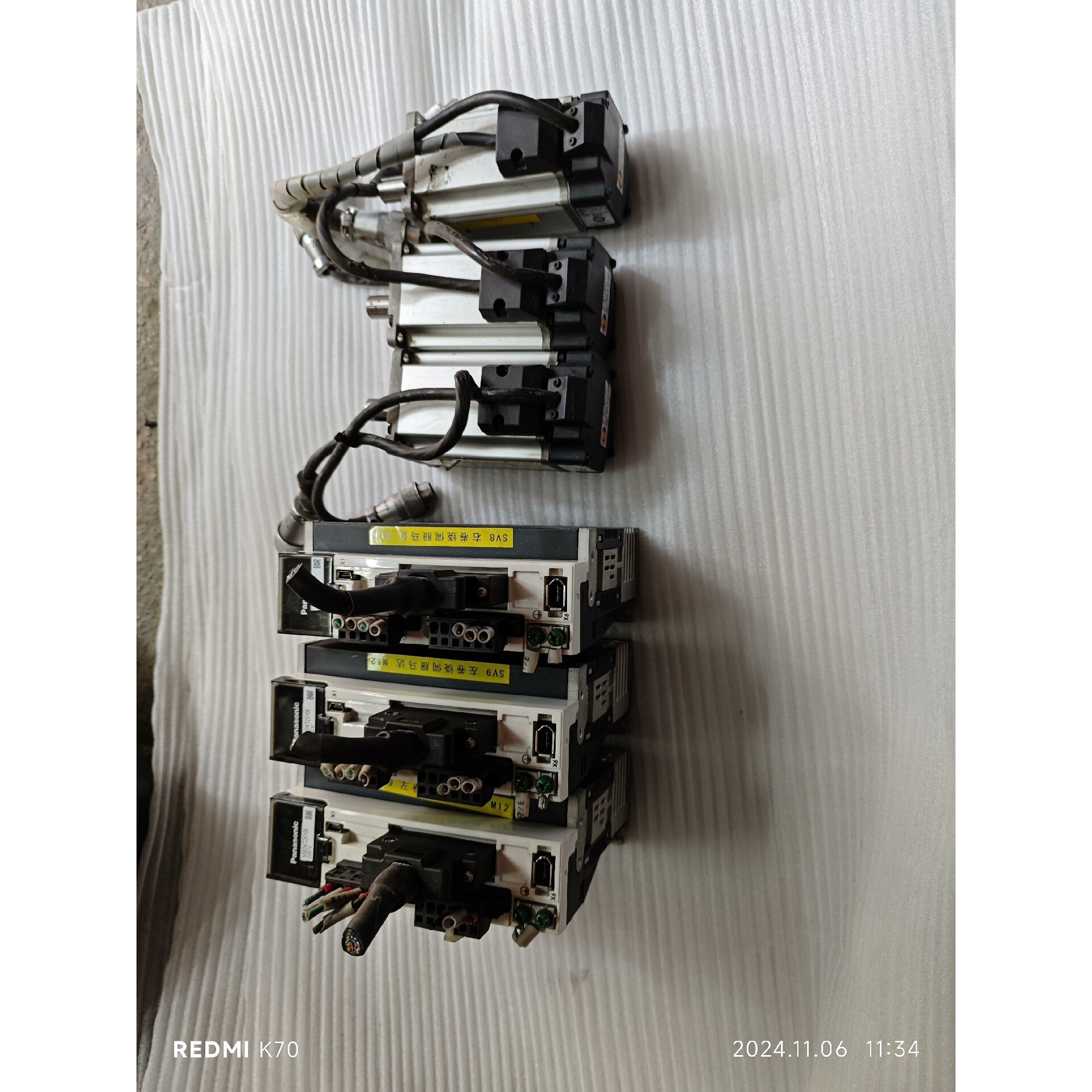 Panasonic松下伺服驱动器十伺服电机.Pana 议价 维修