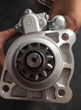 1001420615起动机潍柴WP10起动机马达船用起动机马达