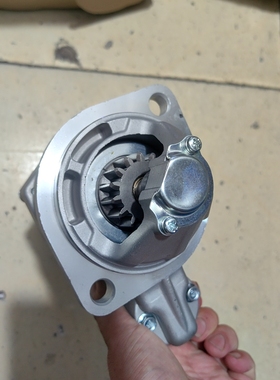 救生艇起动机日立S13-41D 洋马15齿121254-77019快艇船用启动马达