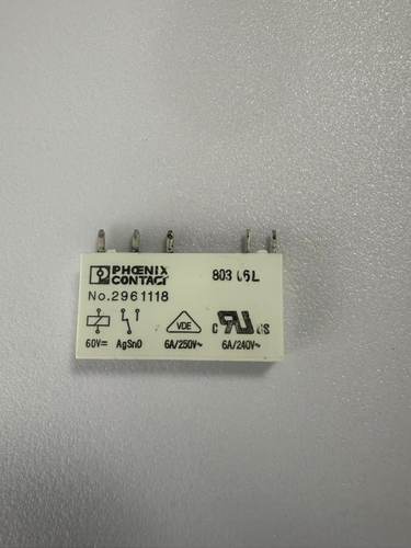 No.2961118 60V 5脚 6A 菲尼克斯继电器 全新现货