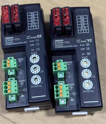 欧姆龙传感器通信单元 E3NW-CCL CC-Link V2协议 24VDC供电