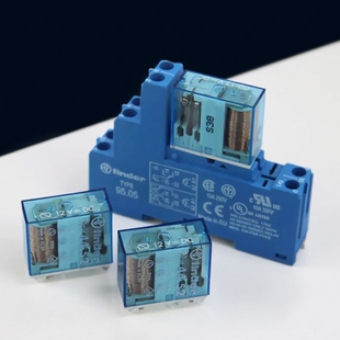 44.52,12VDC意大利芬德finder 8脚12V继电器40.52底座95.05