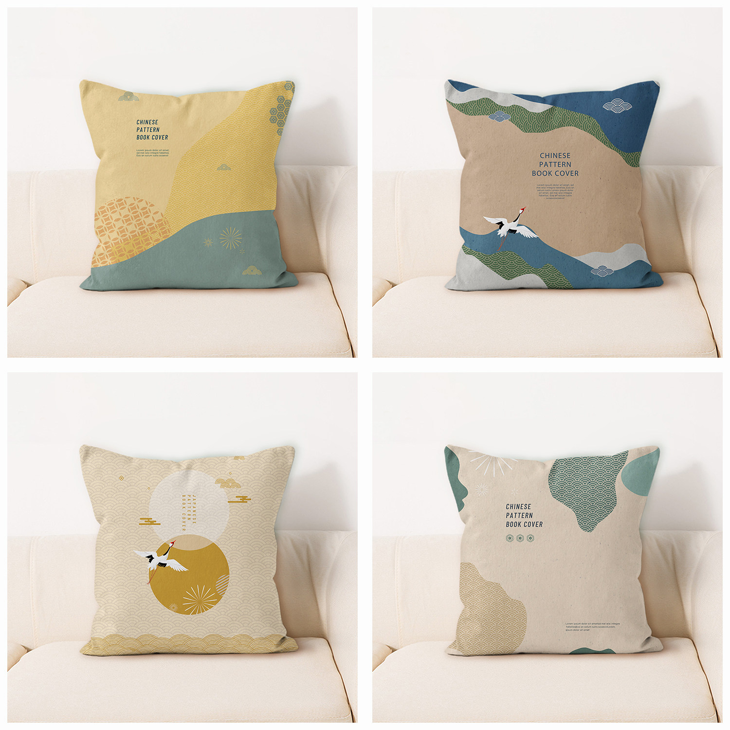 中式复古抱枕居家沙发装饰抱枕汽车靠枕护腰办公室午休抱枕