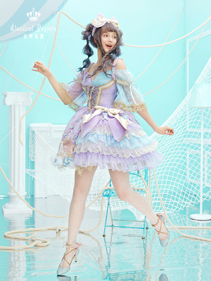 taobao agent Classic doll, dress, Lolita OP, Lolita style