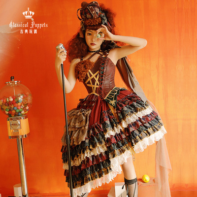 taobao agent [Custom] Rock Teddy Teddy Queen OP Lolita dress full pre -sale