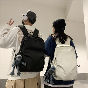 书包女大学生韩版校园简约大容量双肩包潮牌ins风可装电脑背包男