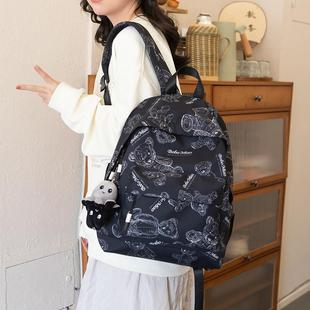 春游小学生双肩出游洋气儿童背包初中女孩外出旅游可爱包包