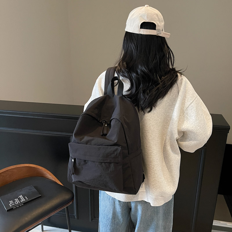 红鹮鸟复古韩版大容量双肩书包