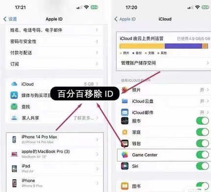 iClod云空间、ID退不出、忘记ID密码，ID完美移除工具维修工具