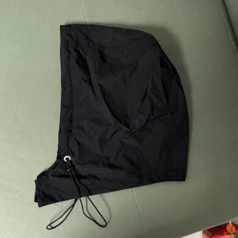秋冬款防风防水款风衣帽子可拆卸假帽子领